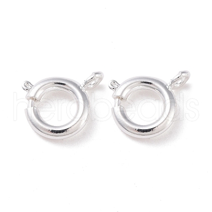 Eco-friendly Brass Spring Ring Clasps KK-D082-01B-S-1