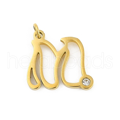 304 Stainless Steel Pendants STAS-R137-01G-M-1