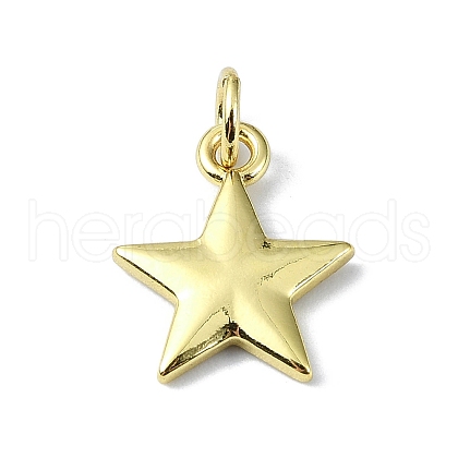 Brass Charms X-KK-H475-38G-04-1