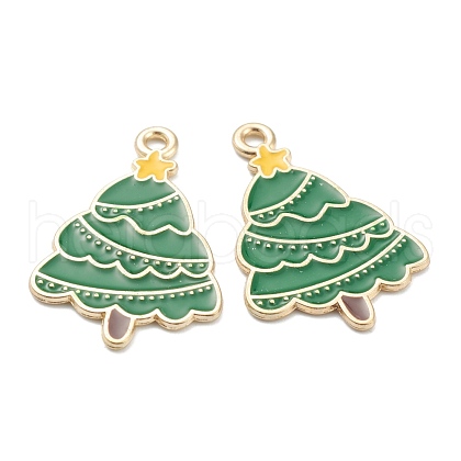 Alloy Enamel Pendants X-ENAM-J649-26LG-B-1