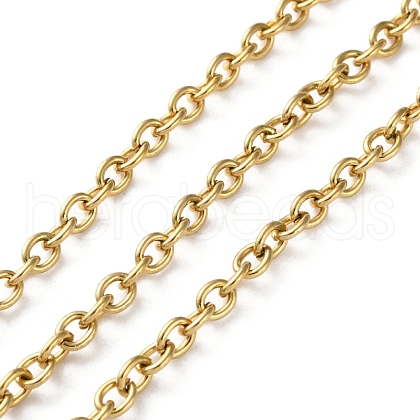 304 Stainless Steel Rolo Chains CHS-R020-08G-02-1