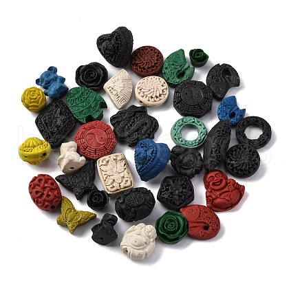 Cinnabar Beads CARL-K001-03-1