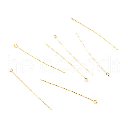 Brass Eye Pins KK-F824-113F-G-1
