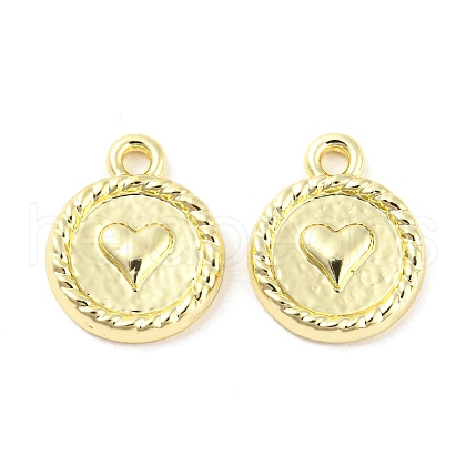 Rack Plating Alloy Pendants PALLOY-D023-21G-1