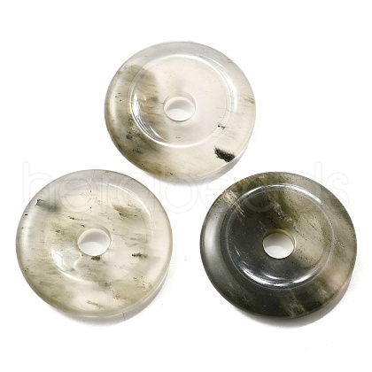 Natural Green Jade Pendants G-F524-H19-1