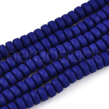 Handmade Polymer Clay Beads Strands CLAY-N008-98-1