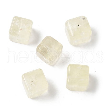 Natural Lemon Quartz Beads G-D307-B01-1