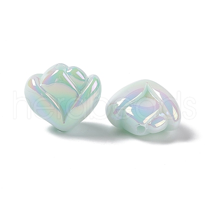 Opaque Acrylic Beads OACR-E004-16-1