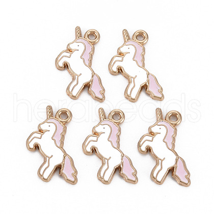 Alloy Enamel Pendants ENAM-S126-095-NR-1