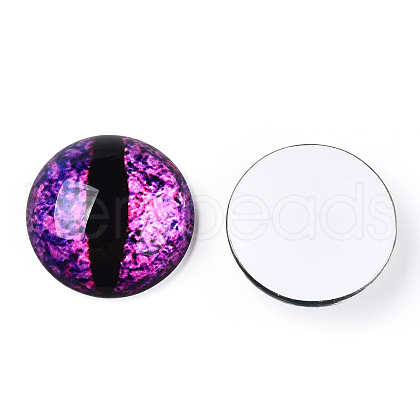 Glass Cabochons GGLA-T004-02M-1