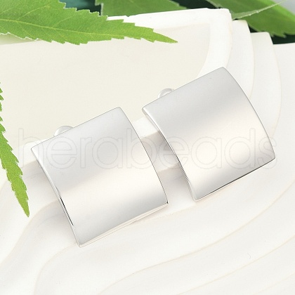 Non-Tarnish 304 Stainless Steel Stud Earrings EJEW-G395-32P-1