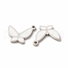304 Stainless Steel Enamel Pendants STAS-F291-02P-01-2