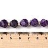 Natural Sesame Jasper Dyed Beads Strands G-U023-A01-03-5