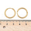 Ion Plating(IP) 304 Stainless Steel Huggie Hoop Earrings EJEW-F111A-19mm-G-3
