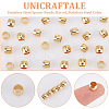 Unicraftale 100Pcs Long-Lasting Plated Brass European Beads KK-UN0002-88-5