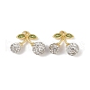 Brass Micro Pave Cubic Zirconia Pendants KK-H072-13G-02-1