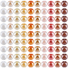 SOFPLATE 1000Pcs 10 Colors Baking Painted Pearlized Glass Imitation Pearl Round Beads HY-SP0001-01A-1