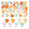Acrylic Heart Pendants PALLOY-PH01691-7