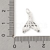 Brass Micro Pave Cubic Zirconia Pendants KK-K371-45S-3