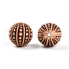 Opaque Acrylic Beads SACR-T017-19-2