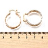 Brass Hoop Earrings for Women EJEW-F365-02M-3