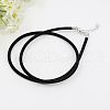 Silk Cord Necklaces X-NFS005-20-1
