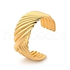 304 Stainless Steel Cuff Bangles for Women BJEW-Z109-07G-2