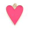 Brass Enamel Pendants X-KK-M205-13G-02-1