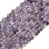 Natural Lepidolite/Purple Mica Stone Beads Strands G-P575-C01-6mm-2