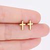304 Stainless Steel Stud Earrings X-QC0193-3
