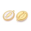304 Stainless Steel Pendants STAS-N111-04G-2