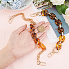 HOBBIESAY 2Pcs 2 Style Purse Chains AJEW-HY0001-64-3