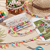 Fingerinspire 12.5 Yards Polyester Tassel Lace Ribbon OCOR-FG0002-50-5