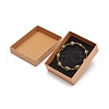 Healing Power Natural Green Aventurine Beaded Bracelets for Men Women X1-BJEW-TA00012-02-4