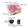 15Pcs Transparent Resin Pendants RESI-YW0001-45-4