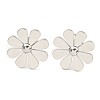Non-Tarnish 304 Stainless Steel Stud Earrings for Women EJEW-Z053-02P-1