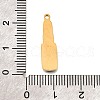304 Stainless Steel Pendants STAS-A114-05G-B-3