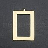 201 Stainless Steel Pendants STAS-N090-LA192-1