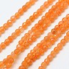 Natural Red Aventurinee Beads Strands G-A129-2mm-D04-1