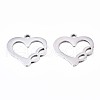 Non-Tarnish 201 Stainless Steel Charms STAS-S110-092P-1