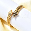 304 Stainless Steel Stretch Bracelets for Women BJEW-A031-03G-4