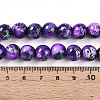Baking Painted Glass Beads Strands DGLA-N003-10mm-A07-4