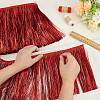 Polyester Tassel Ribbon OCOR-WH0045-38A-3