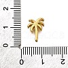 Coconut Tree Brass Beads KK-B136-10G-05-3