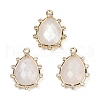 Natural Moonstone Faceted Pendants G-K347-06G-05-1