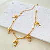 Bohemia Style Ocean Theme 304 Stainless Steel Anklets WG73A42-04-1