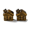 Natural Tiger Eye Carved Healing House Figurines DJEW-P015-01D-1
