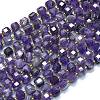 Natural Amethyst Beads Strands G-K389-A09-01-1
