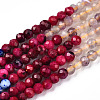 Natural & Synthetic Mixed Gemstone Beads Strands G-D080-A01-03-16-4