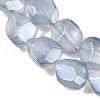 Electroplate Glass Beads Strands EGLA-C009-01A-PL03-3